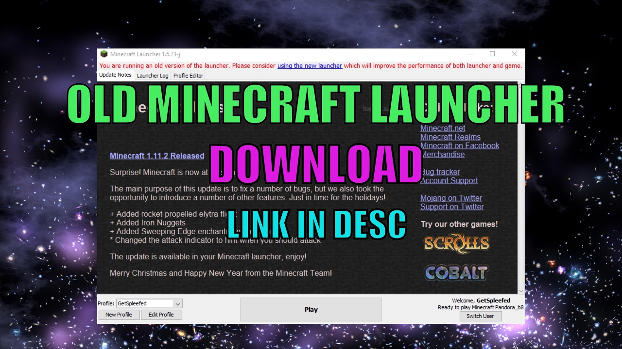 Old Minecraft Launcher Download Mac